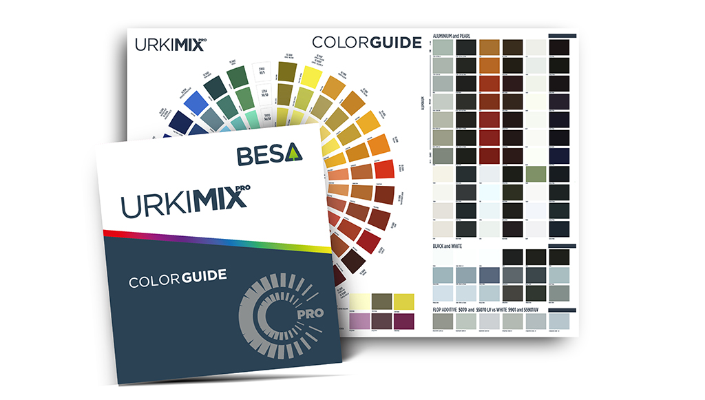 03 - BESA desenvolve URKIMIX PRO CHROMATIC COLOR GUIDE