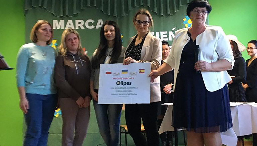 03 - Olipes doa 25.000 euros a Caritas para ajudar a Ucrania