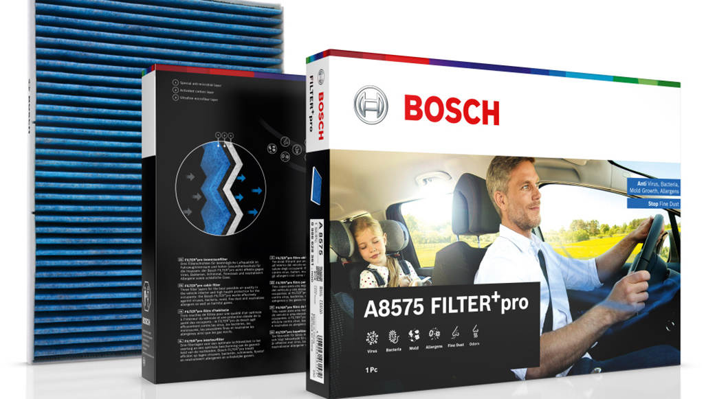 04 - Bosch aposta em filtro de habitaculo eficaz contra polen e mofo