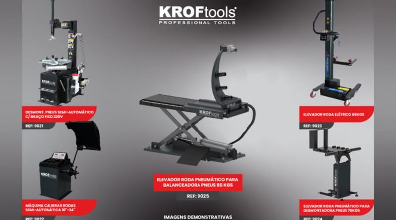 05 - KROFtools amplia gama de equipamentos oficinais