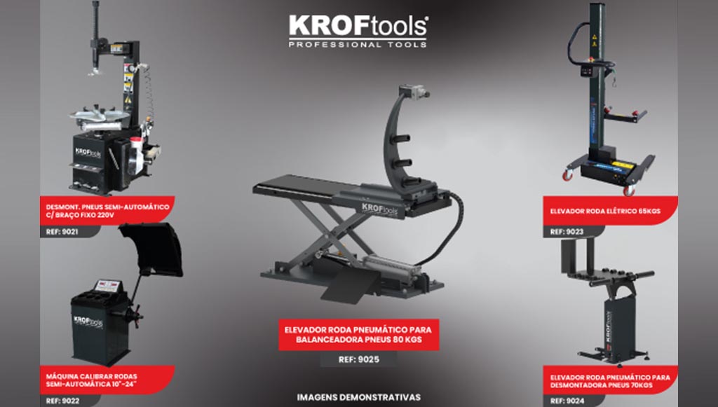 05 - KROFtools amplia gama de equipamentos oficinais