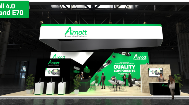 08 - Arnott Suspension vai estar presente na Automechanika