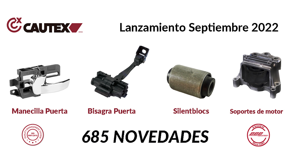 09 - Cautex lança 685 novas referências