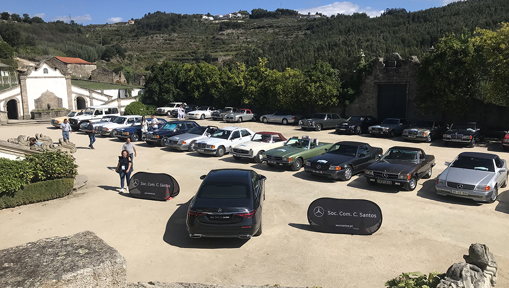 09 - Clássicos Mercedes Benz desfilam pelo Norte de Portugal