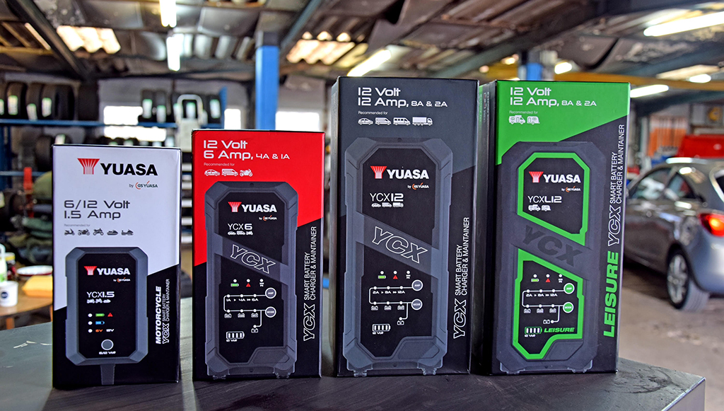 09 - YUASA apresenta nova gama de carregadores de baterias inteligente YCX