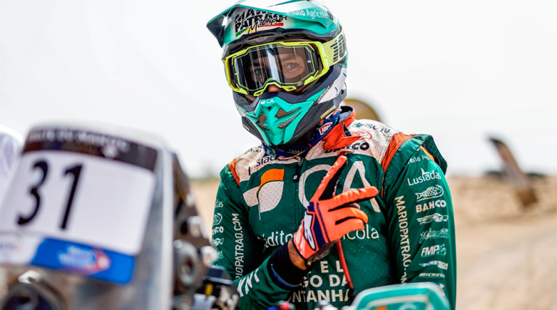 12 - Mario Patrao no Dakar apoiado pela Motul
