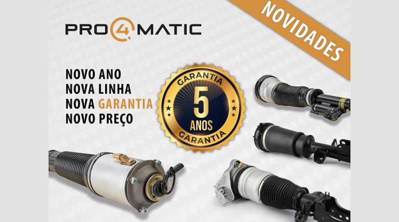 01 - 5 anos de Garantia Pro4matic