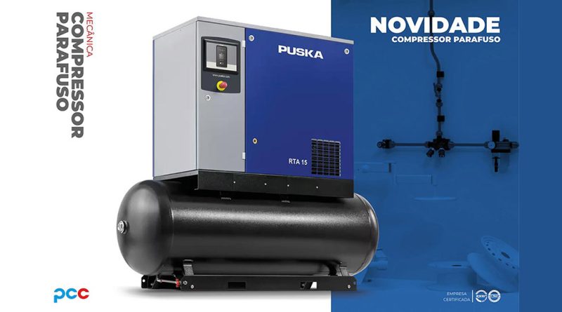 01 - PCC aumenta portfolio com compressores parafuso RTA