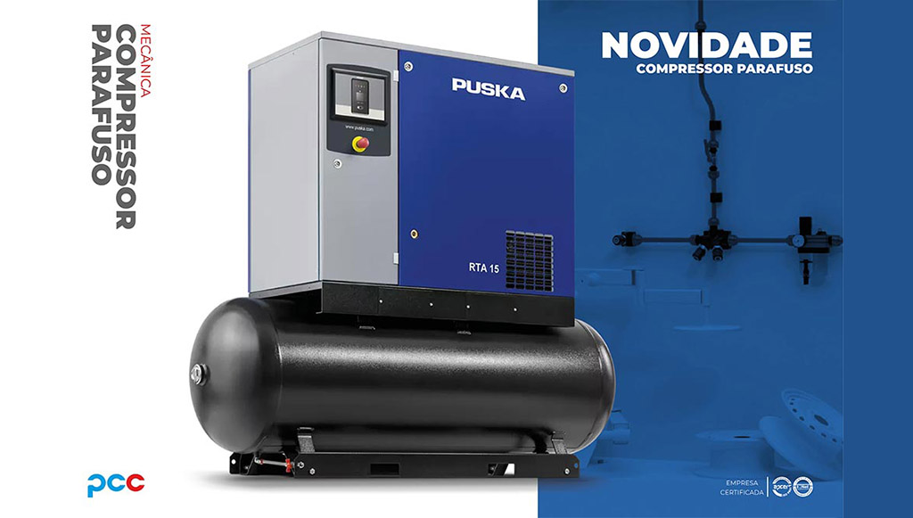 01 - PCC aumenta portfolio com compressores parafuso RTA