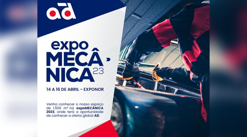 03 - AD marca presenca na expoMECANICA com um expositor com 1.500m2