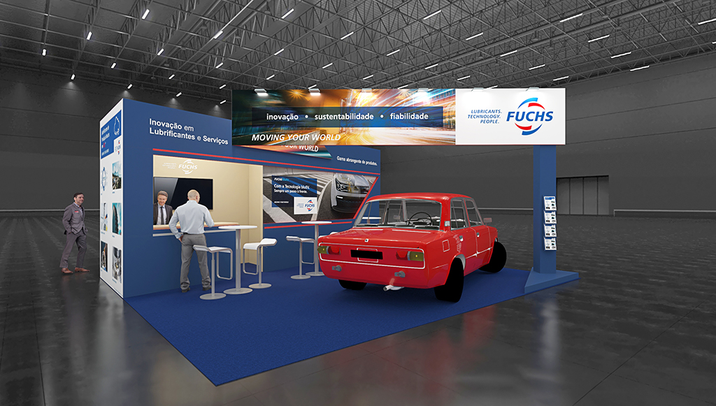 04 - FUCHS inova na expoMECANICA com stand Moving Your World