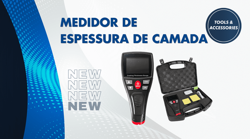 05 - Car Repair System apresenta Medidor Espessura Camada