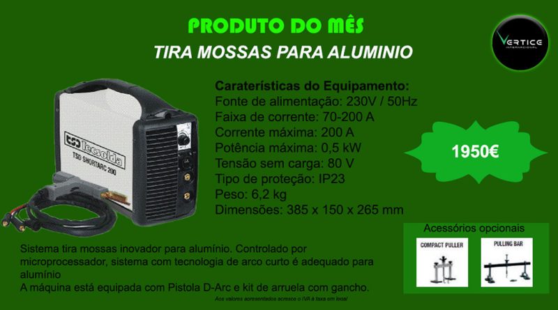 05 - Tira mossas para aluminio e ‘estrela em maio na Vertice Internacional